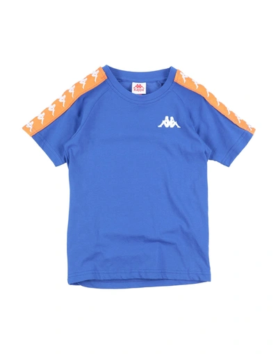 Shop Kappa T-shirts In Blue