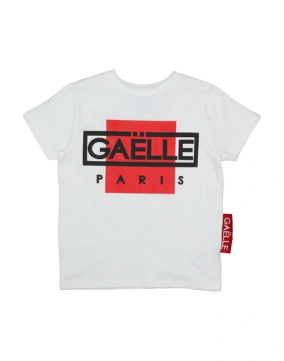 Shop Gaelle Paris Gaëlle Paris Toddler Boy T-shirt White Size 6 Cotton, Elastane