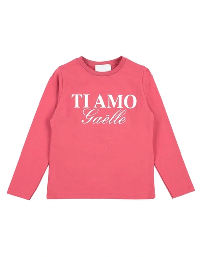 Shop Gaelle Paris Gaëlle Paris Toddler Girl T-shirt Pastel Pink Size 6 Cotton, Elastane