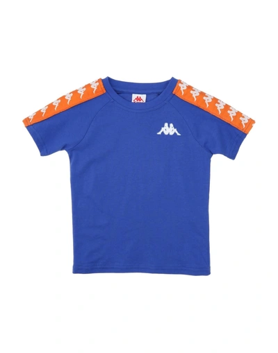 Shop Kappa T-shirts In Blue
