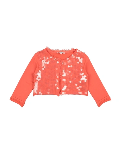 Shop Patrizia Pepe Toddler Girl Sweatshirt Orange Size 6 Cotton, Elastane