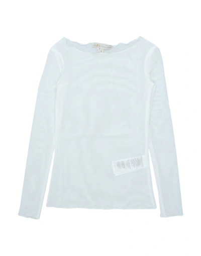 Shop Patrizia Pepe Toddler Girl T-shirt White Size 6 Polyester, Elastane