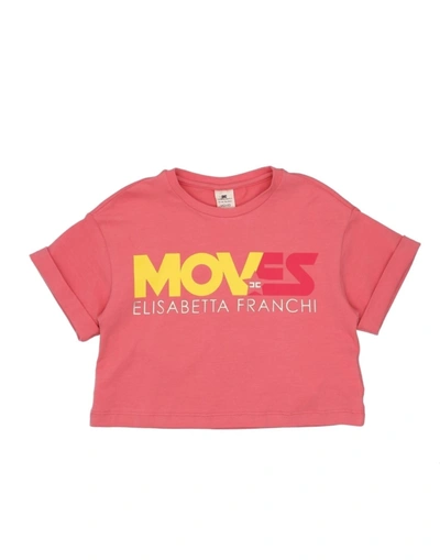Shop Elisabetta Franchi Toddler Girl T-shirt Pink Size 6 Cotton, Elastane