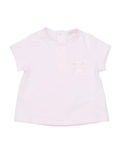 Shop Le Bebé Newborn Girl T-shirt Pink Size 3 Cotton, Elastane