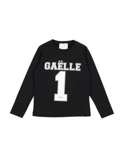 Shop Gaelle Paris Gaëlle Paris Toddler Girl T-shirt Black Size 6 Cotton, Elastane