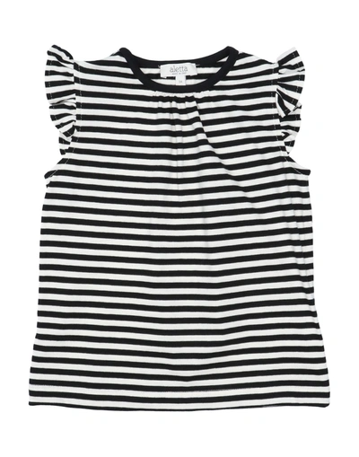 Shop Aletta Toddler Girl T-shirt Black Size 3 Cotton, Elastane
