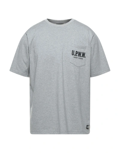 Shop Upww U. P.w. W. Man T-shirt Light Grey Size Xs Cotton
