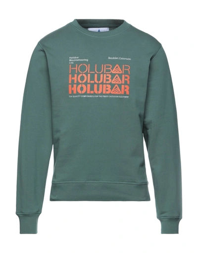 Shop Holubar Sweatshirts In Green