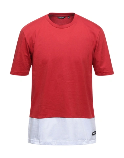 Shop Antony Morato T-shirts In Red