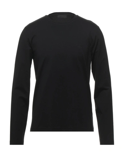 Shop Prada T-shirts In Black