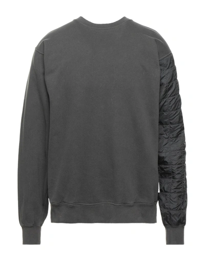 Shop Ambush Man Sweatshirt Steel Grey Size 3 Cotton, Polyester, Polyurethane