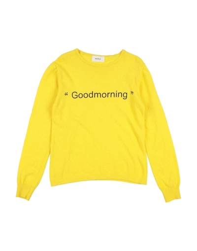 Shop Vicolo Sweaters In Yellow