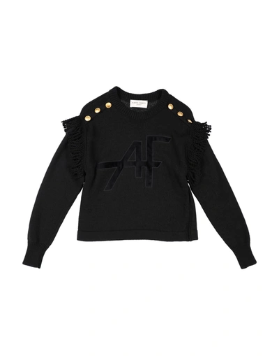 Shop Alberta Ferretti Sweaters In Black