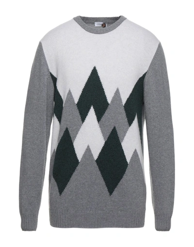 Shop Heritage Man Sweater Light Grey Size 44 Virgin Wool, Cashmere