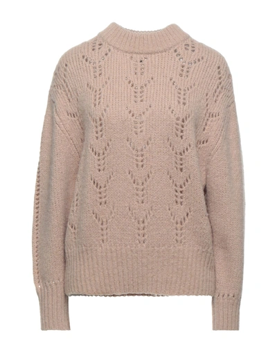 Shop Soeur Sweaters In Beige