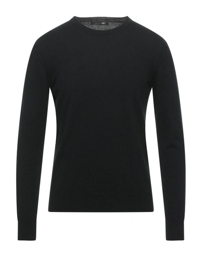 Shop Diktat Man Sweater Black Size L Cashmere