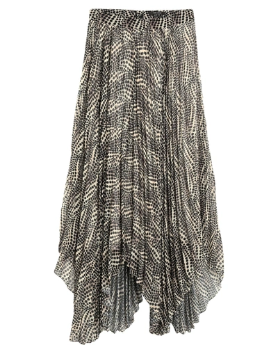 Shop Isabel Marant Woman Midi Skirt Ivory Size 2 Polyester
