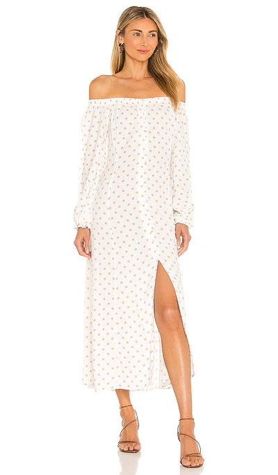 Shop Afrm Rica Dress In White