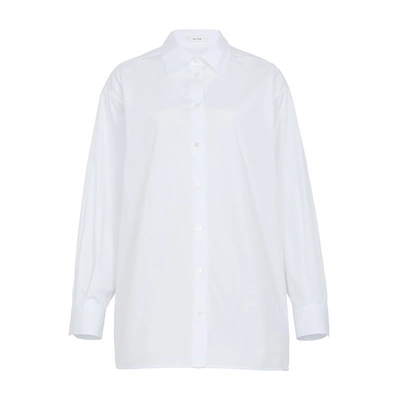 Shop The Row Luka Shirt In Optic White