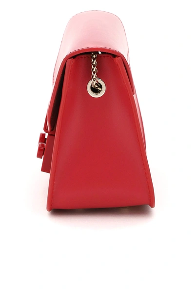 Shop Furla Metropolis Mini Crossbody Bag In Red