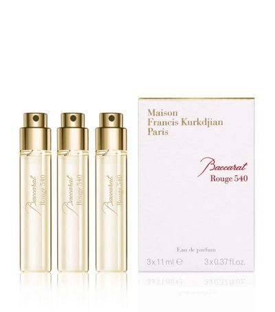 Shop Maison Francis Kurkdjian Baccarat Rouge 540 Eau De Parfum Refills (3 X 11ml) In Multi