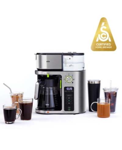 Shop Braun Multiserve Coffee Maker In Stainless