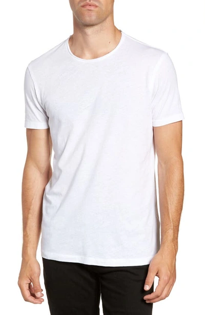 Allsaints Slim Fit Crewneck T-shirt In Optic White