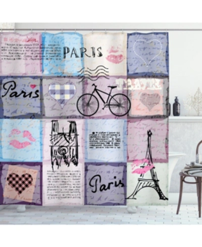 Shop Ambesonne Paris Shower Curtain Bedding In Multi