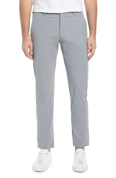 Shop Zanella Active Stretch Flat Front Pants In Grey