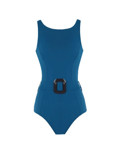Shop Anais & Margaux Chloe Blue Swimsuit