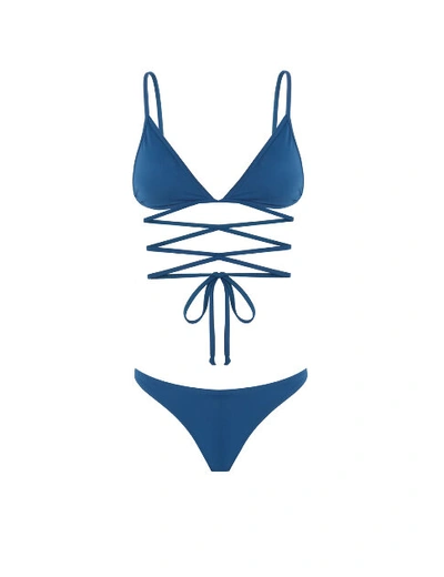 Shop Anais & Margaux Rachela Blue Bikini