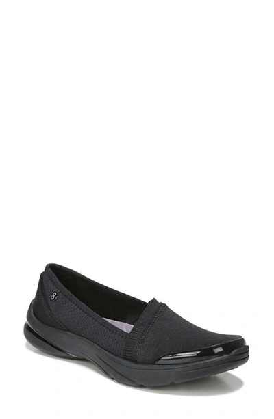 Shop Bzees Lollipop Slip-on Sneaker In Black Fabric