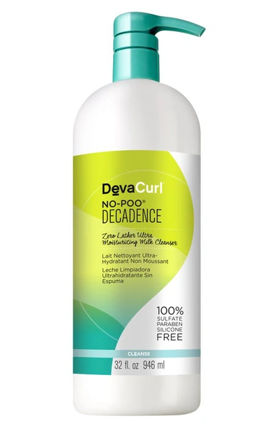 Shop Devacurl No-poo Decadence Zero Lather Ultra Moisturizing Milk Cleanser, 32 oz