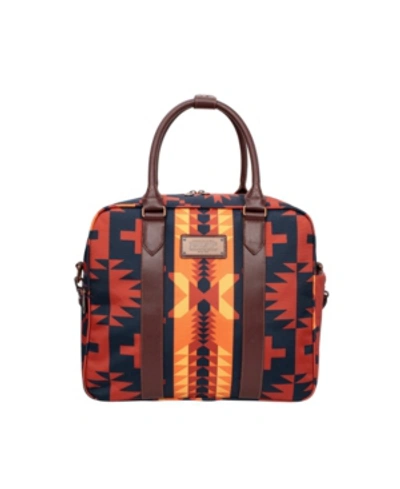 Shop Pendleton Spider Rock 16.5" Weekender Tote In Sunset