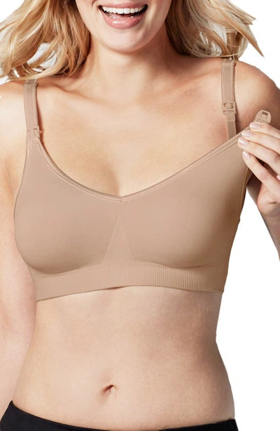 Shop Bravado Designs Body Silk Seamless Maternity/nursing Bra In Nude