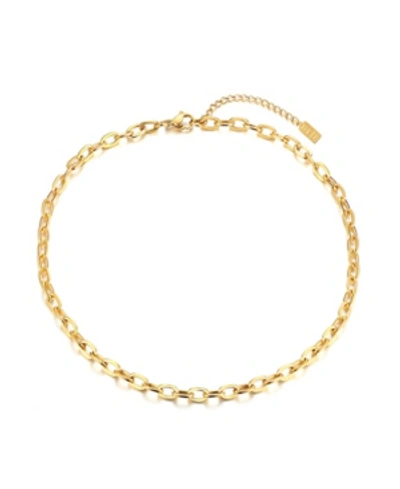 Shop Ben Oni Classic Anti-tarnish Cable Chain Necklace In Gold