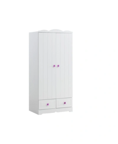 Shop Acme Furniture Meyer Wardrobe In White