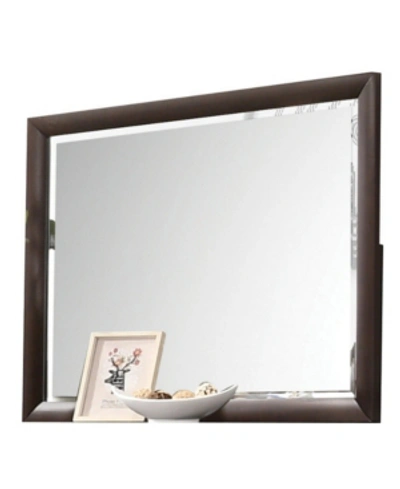 Shop Acme Furniture Tablita Mirror In Brown