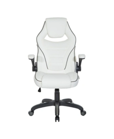 Shop Osp Home Furnishings Oversite Gaming Chair In White