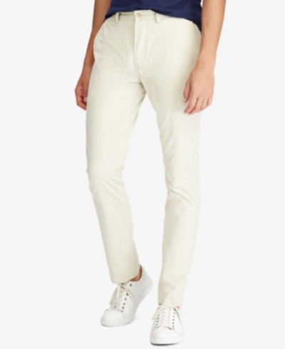Shop Polo Ralph Lauren Men's Classic-fit Bedford Chino Pants In Classic Stone