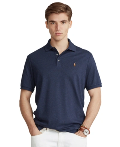 Polo Ralph Lauren Polo Shirt With Pony In Spring Navy Heather