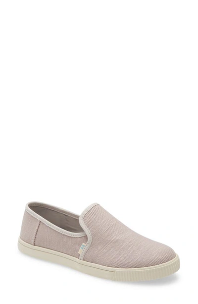 Shop Toms Clemente Slip-on Sneaker In Grey Blended