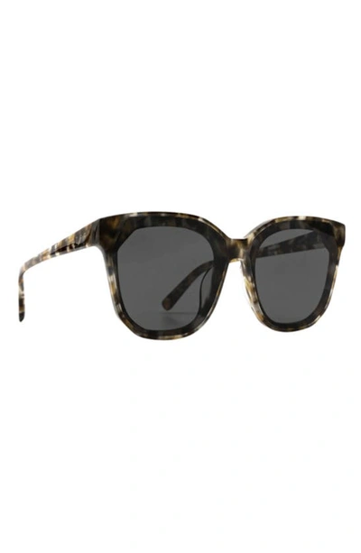 Shop Diff Gia 59mm Oversize Cat Eye Sunglasses In Espresso Tortoise/ Grey