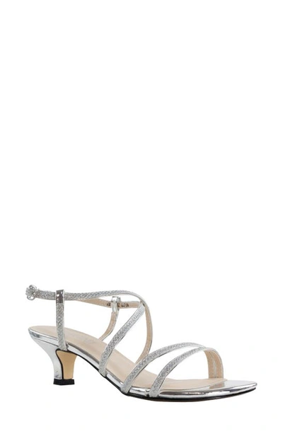 Shop Touch Ups Maisie Kitten Heel Slingback Sandal In Silver