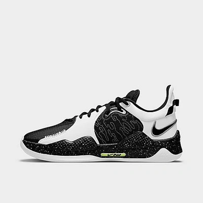 Shop Nike Pg 5 Basketball Shoes In Black