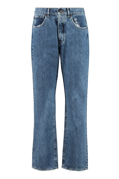 Shop 3x1 Sabina Relaxed Fit Jeans In Denim