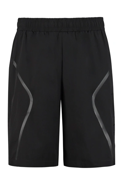 Shop A-cold-wall* Techno Fabric Shorts In Black