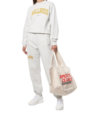 Shop Sporty And Rich Sports Club Tote Bag Natural White