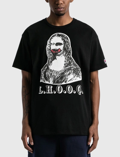 Shop Readymade Mona Lisa T-shirt In Black