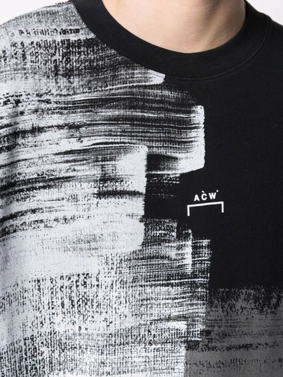 Shop A-cold-wall* T-shirt In Black